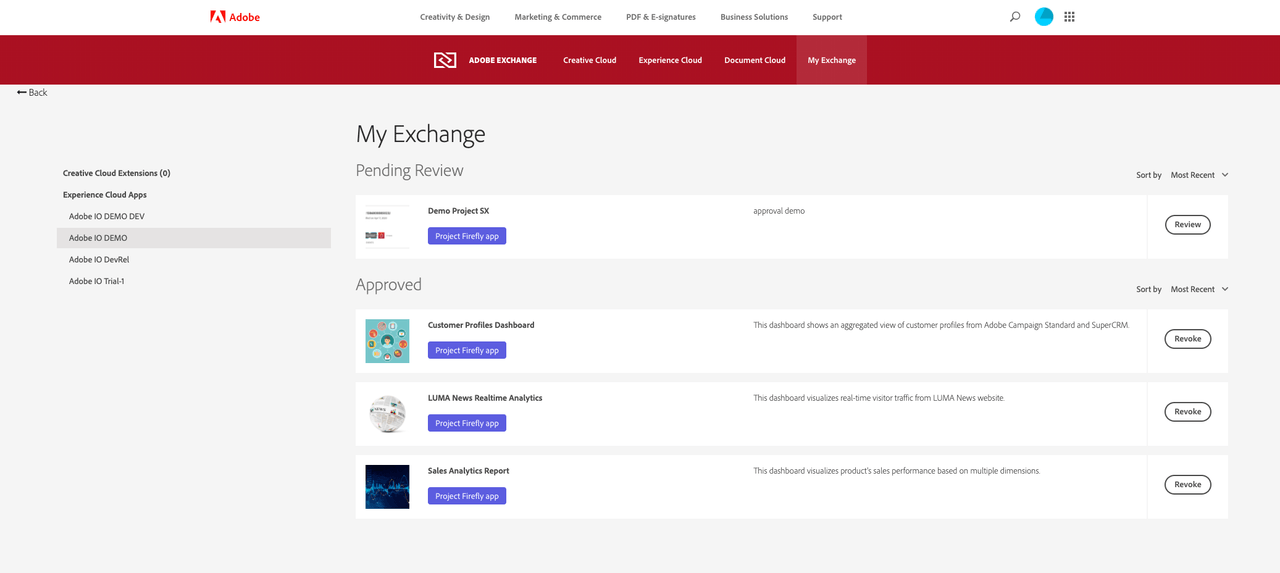 approval myexchange