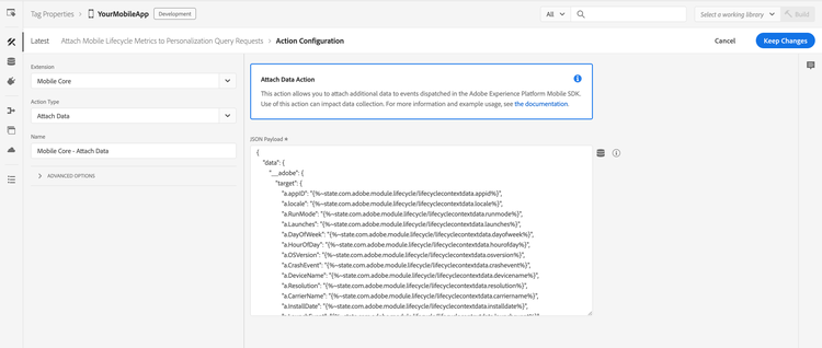Offer Decisioning and Target extension Lifecycle rule Action Configuration