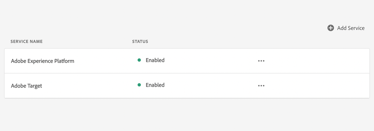 Enable Target Datastream