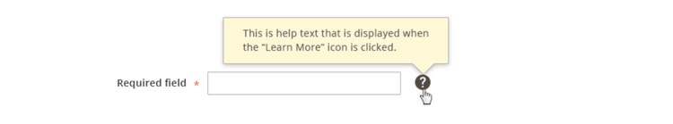 Example of Contextual Help