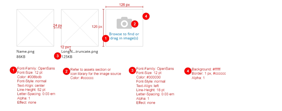 multi image uploader style