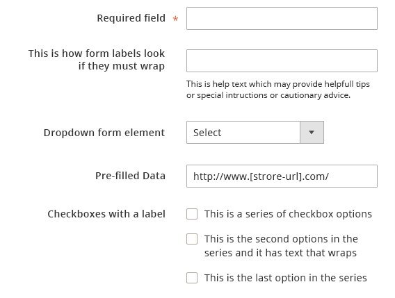 form sample vert