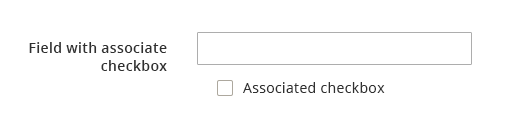 field checkbox