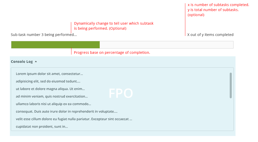 progressbar progressing