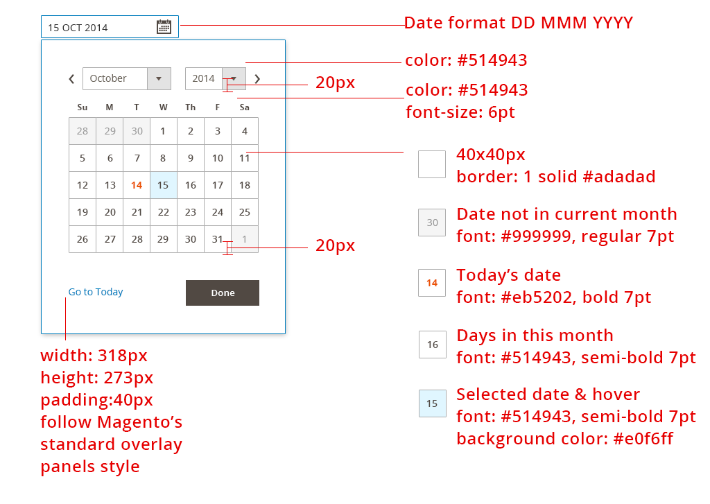 datepicker