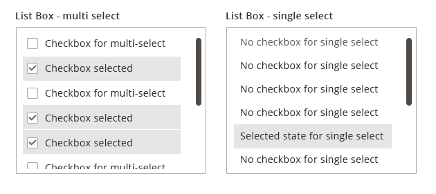list box