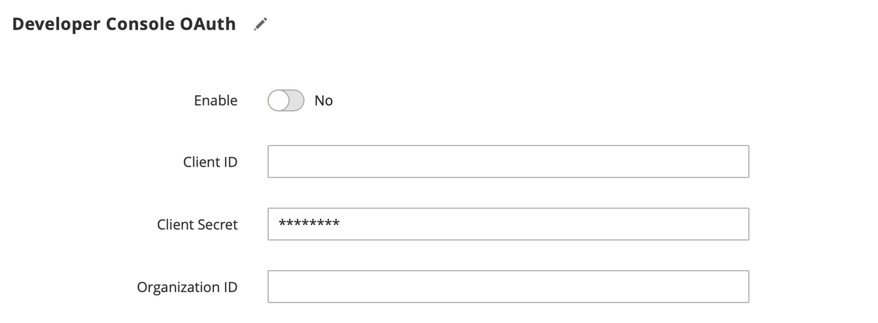 oAuth Section in Webhooks Subscription