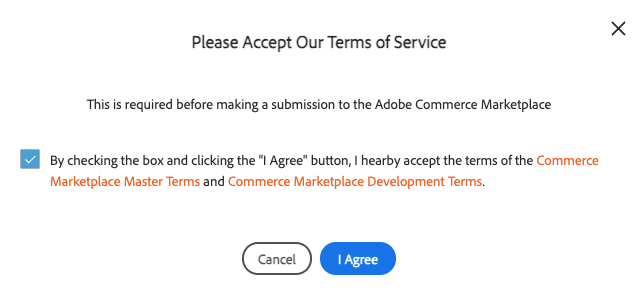 terms of service