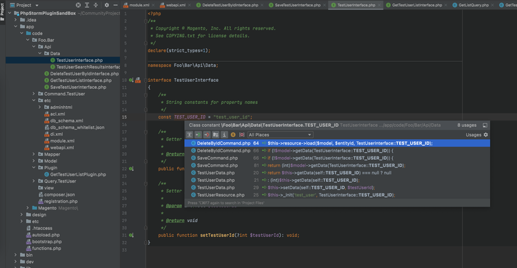 Entity ID used as constant