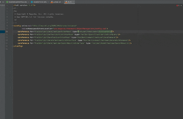 Preference tag inspections