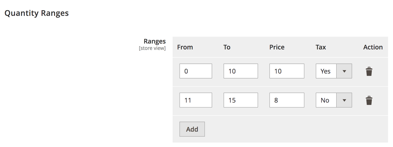 Dynamic Rows System Config