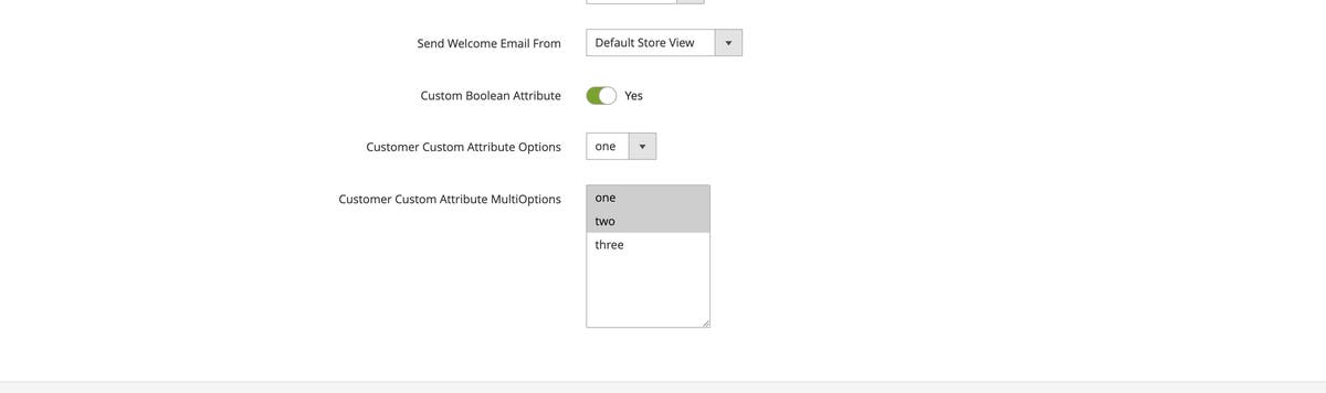 Add Custom Multiselect Attribute | Commerce PHP Extensions