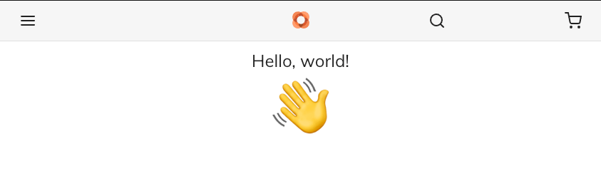 hello world jsx