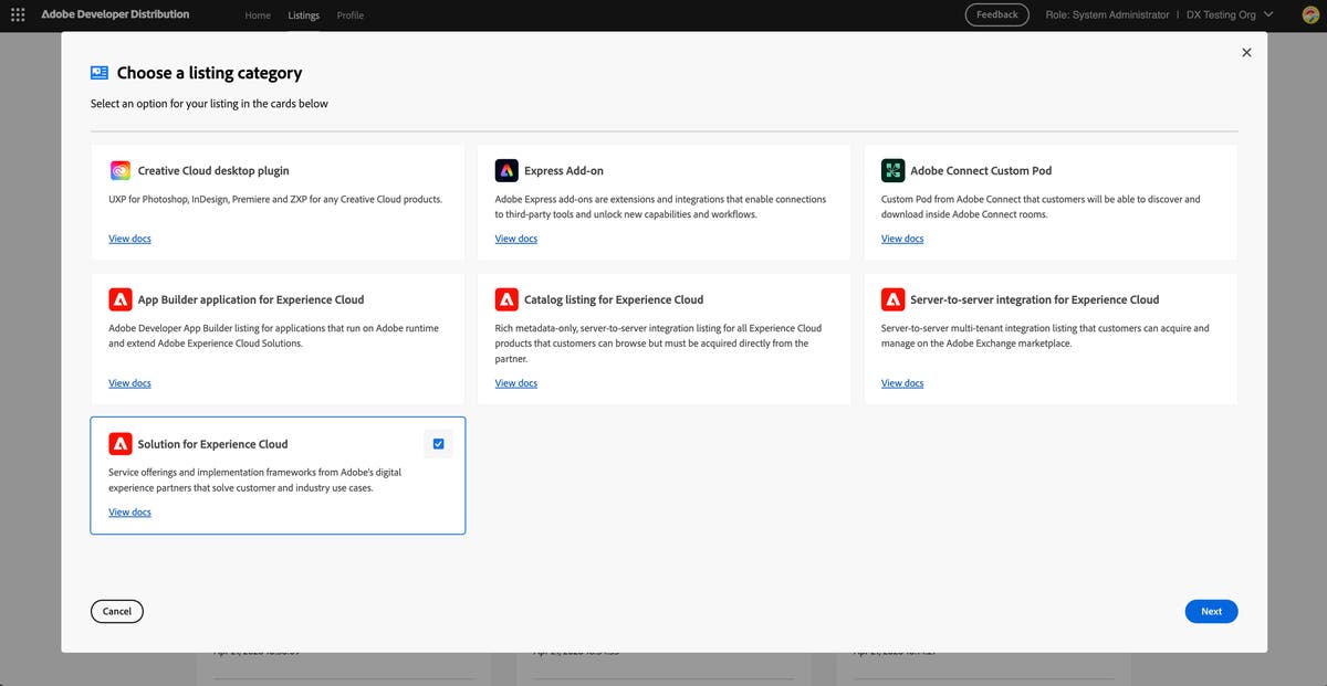 Solution for Experience Cloud