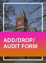Add/Drop Audit Form