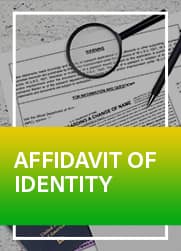 Affidavit of Identity