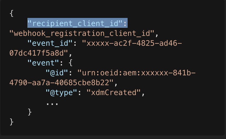 Introduction to Adobe I/O Events Webhooks