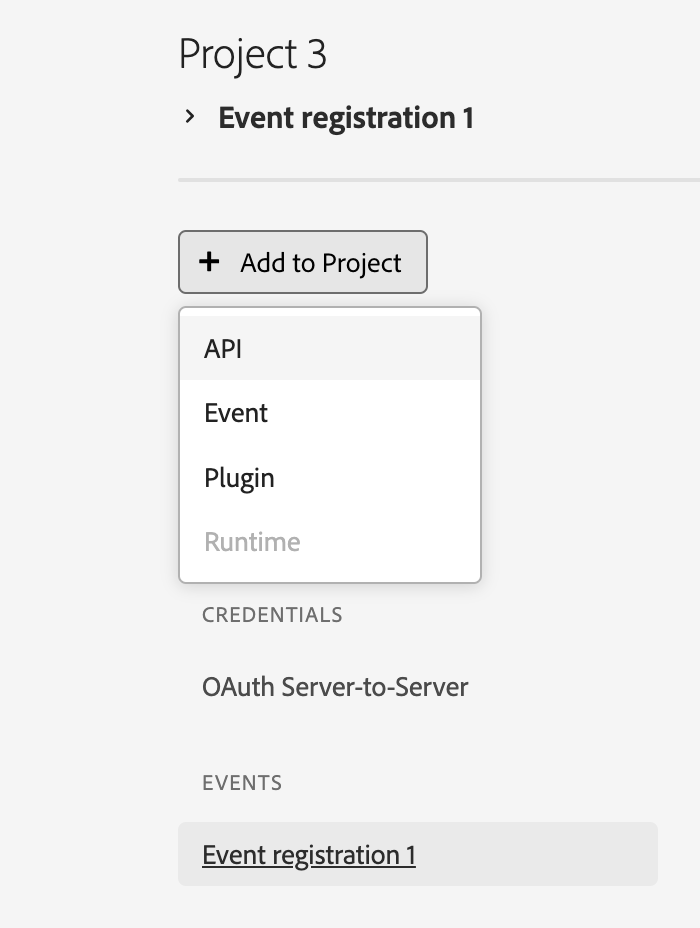 Add API