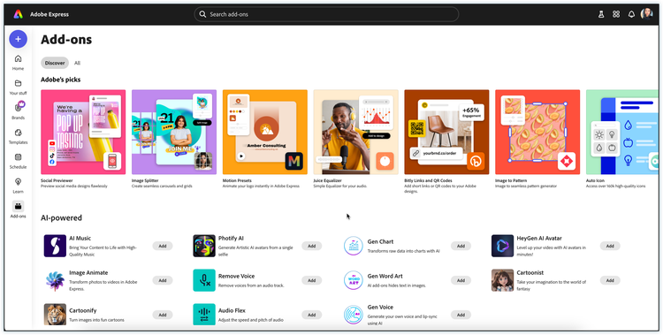 Adobe Express Marketplace