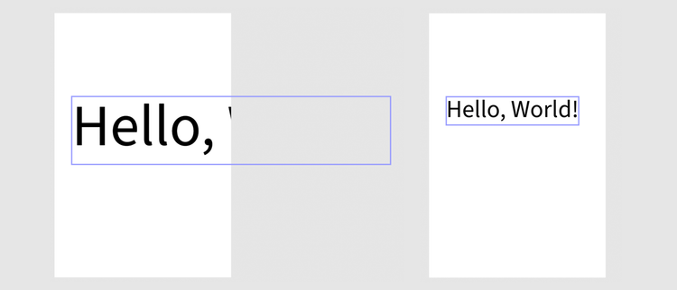 Rescale Text Proportionally