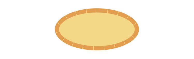 Ellipse with fill and stroke