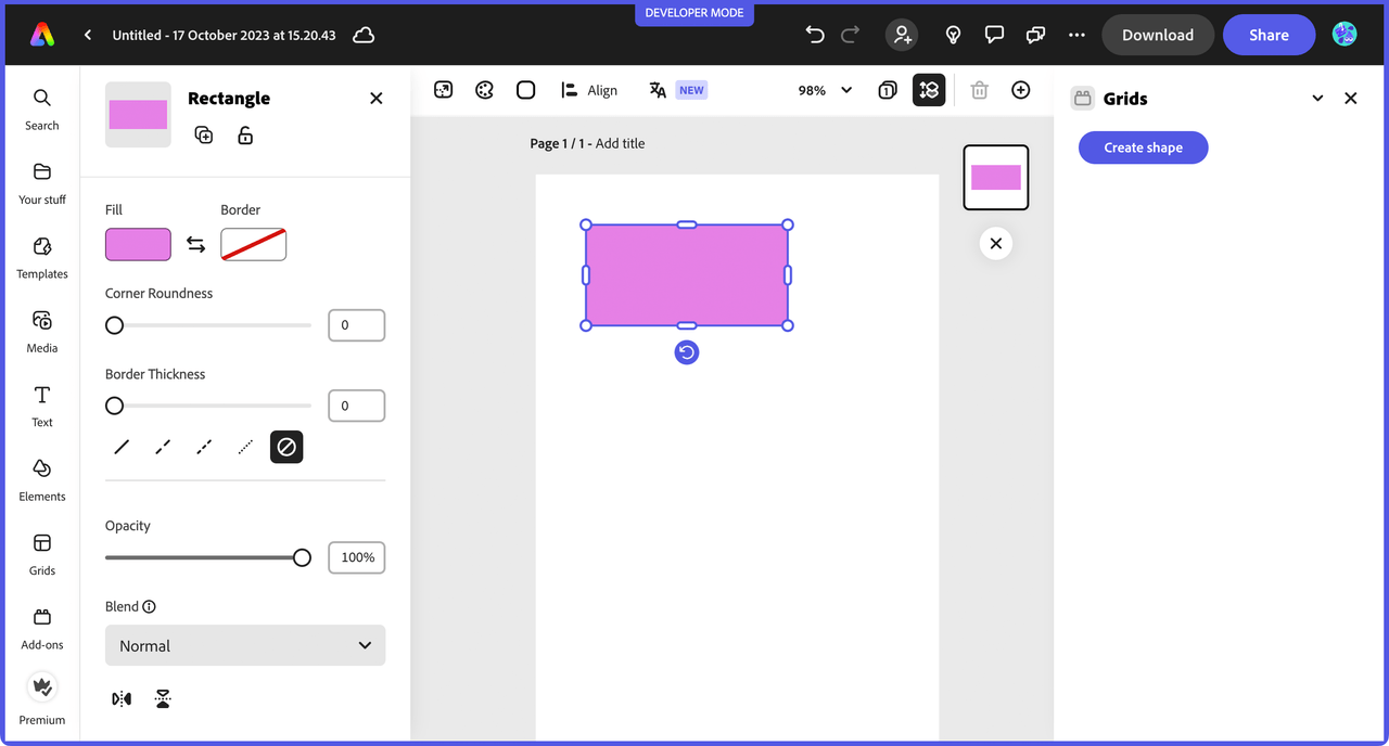 Flexbox layout · Adobe XD Plugin Reference