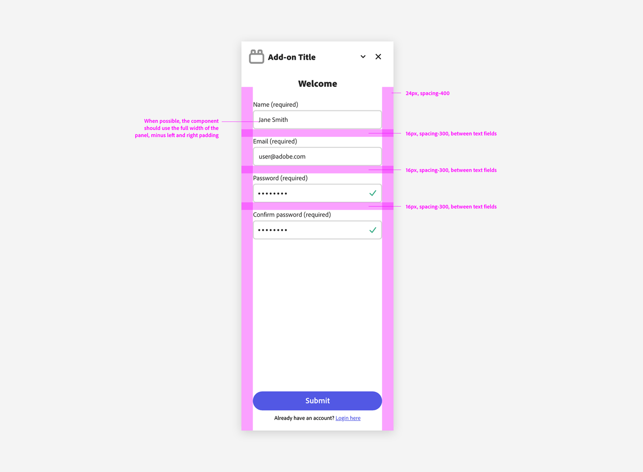 Text Fields