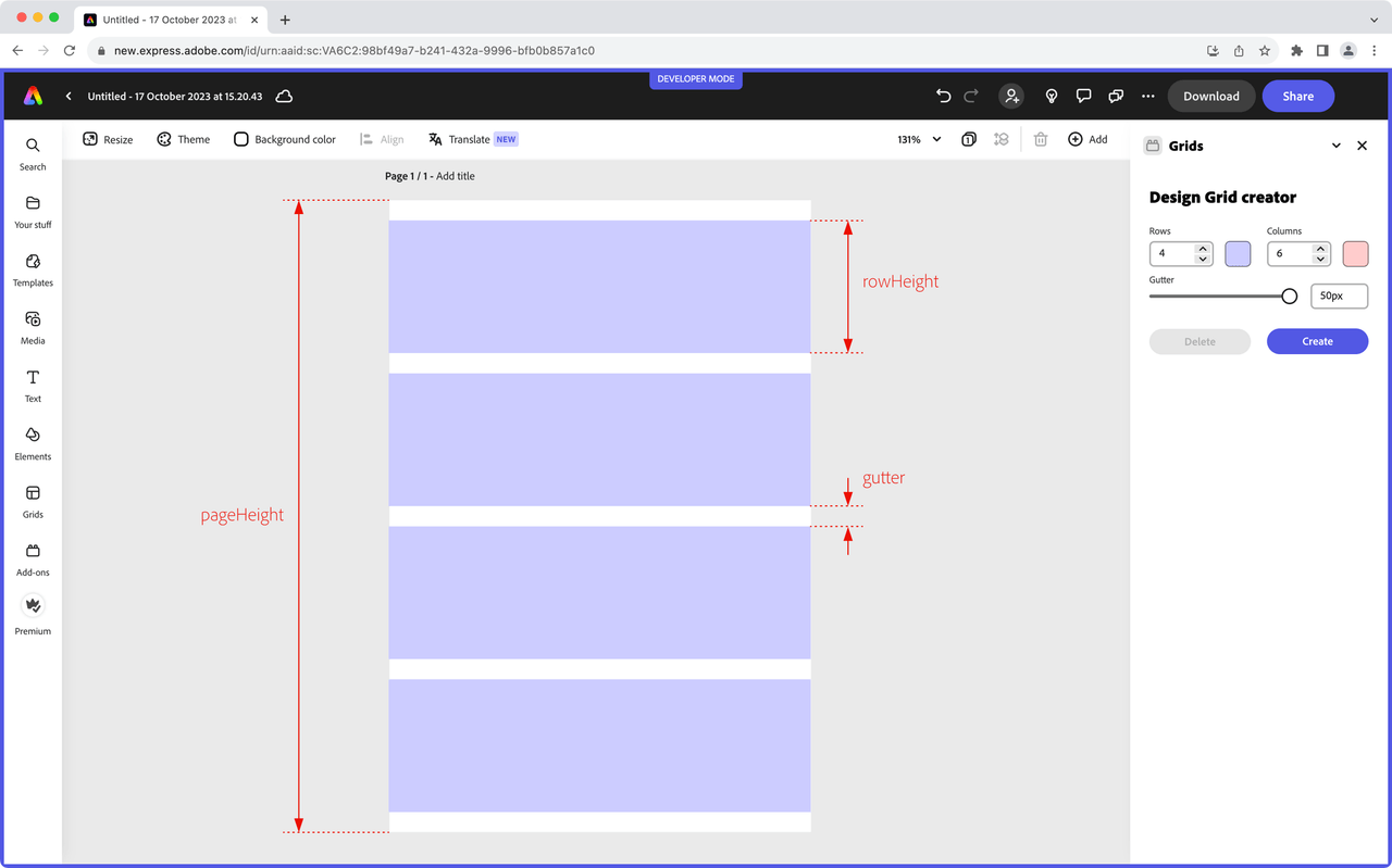 Flexbox layout · Adobe XD Plugin Reference