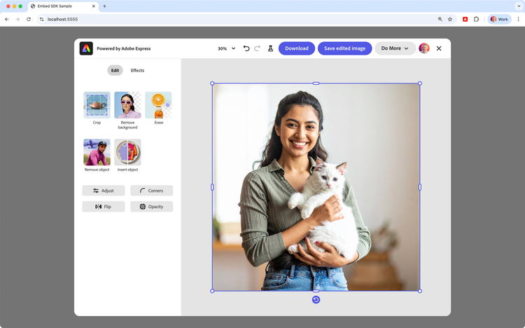 Workflow Tethering - Edit Image