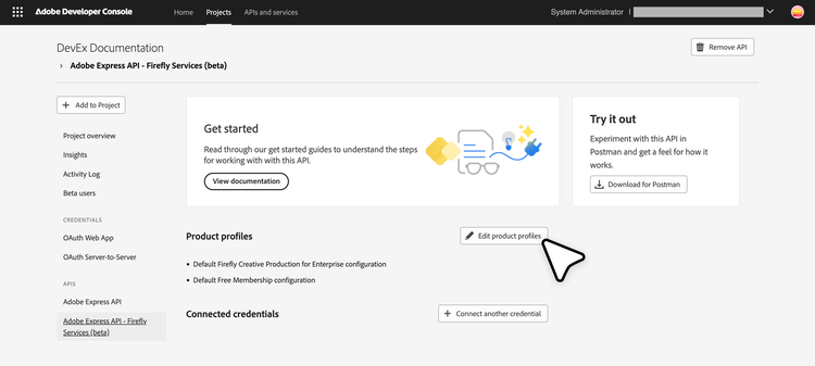 Server-to-Server Product Profiles