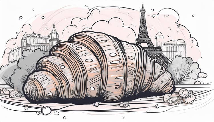 paris tourism illustration