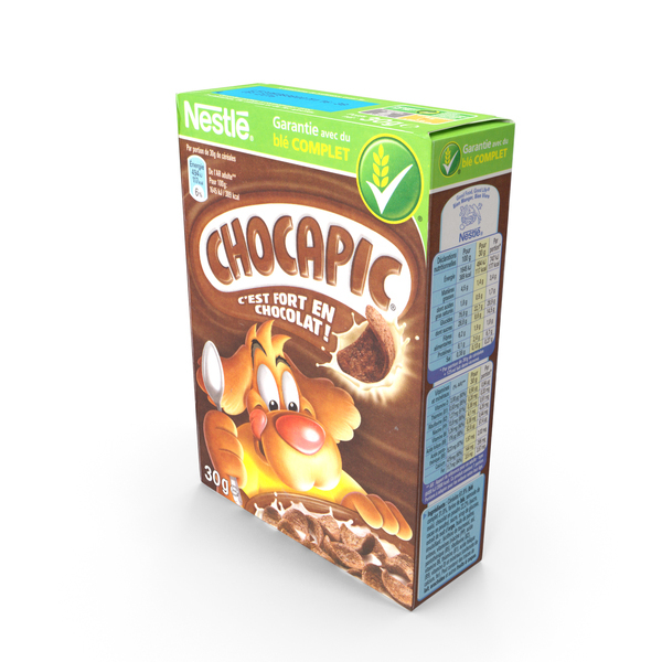 Image of the product, a cereal box