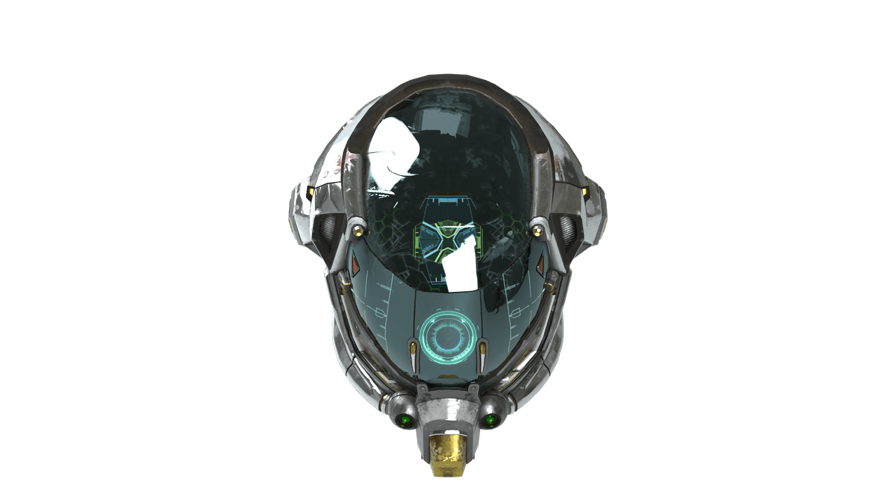 DamagedHelmet.glb - Azimuth 0
