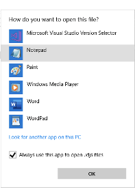 Windows Text-Editor Association for .idjs Files