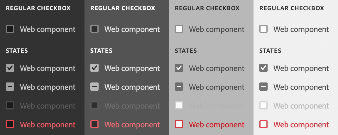 Checkboxes