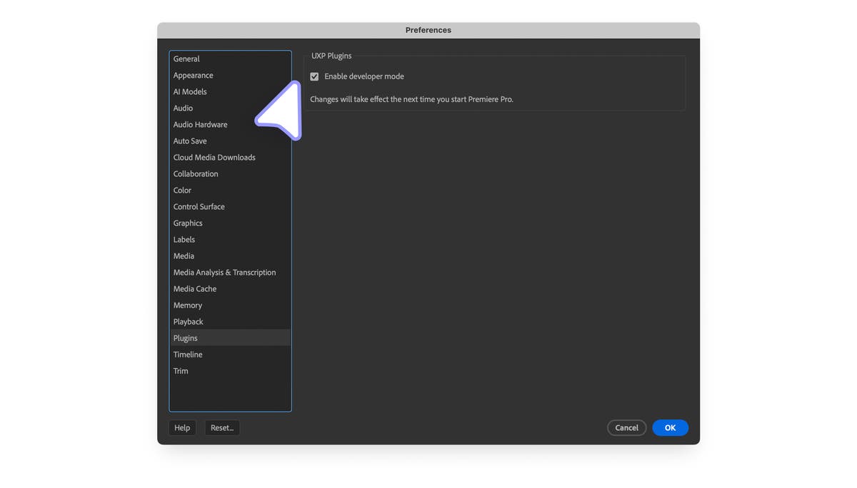 Building your first UXP plugin