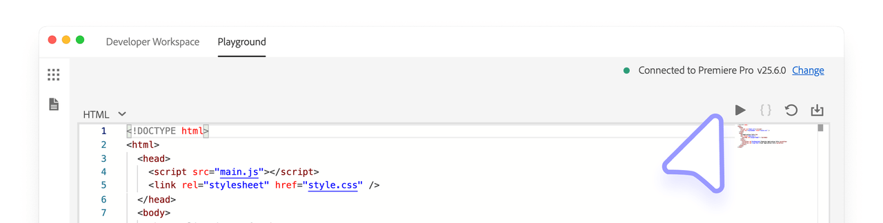 Playground - Launch plugin