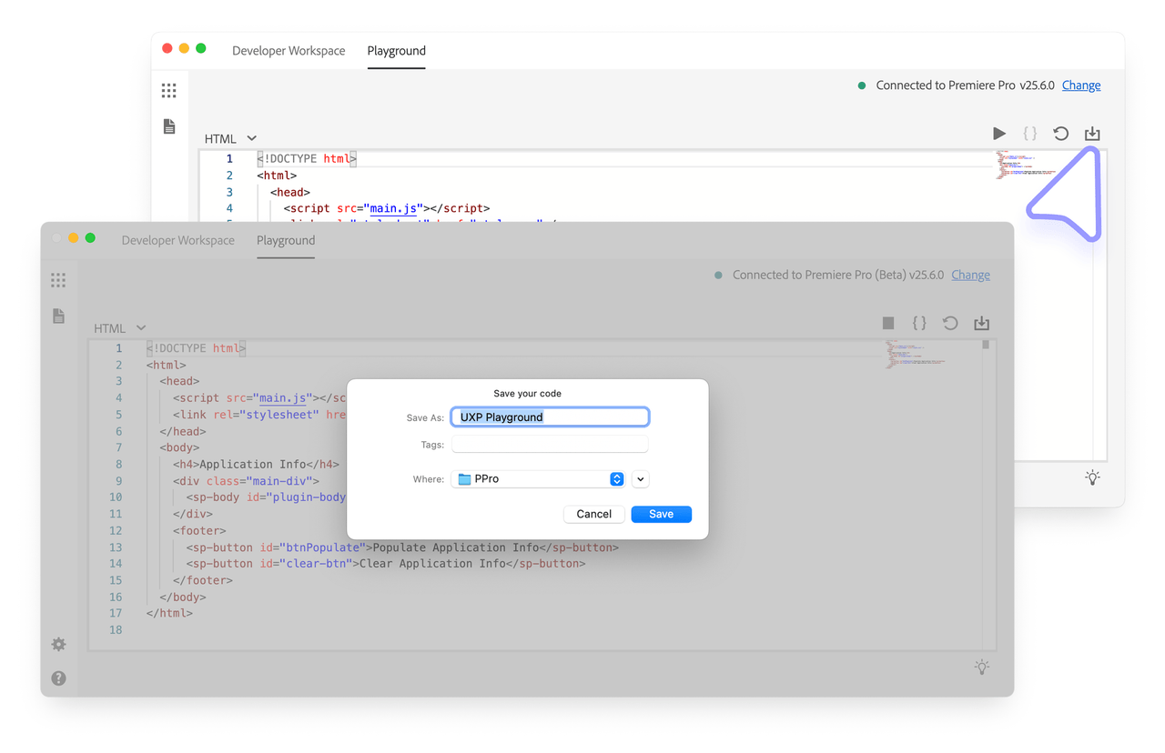 Playground - Download code