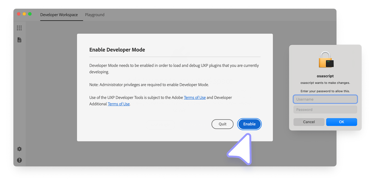 Enable Developer Mode