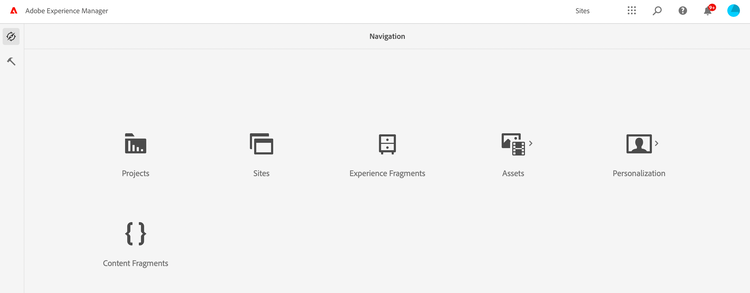 AEM Global Navigation