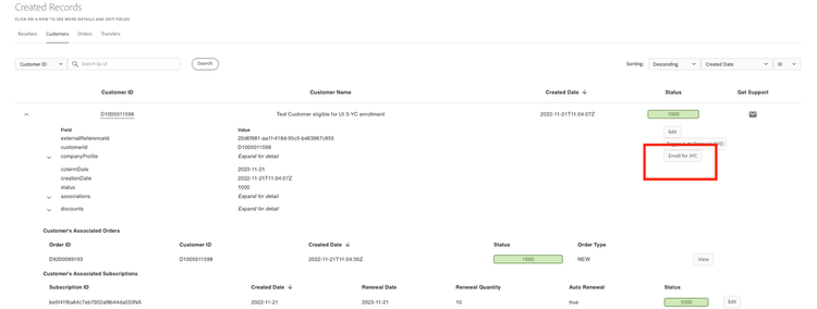 Accept/Reject 3YC commitment terms from Sandbox Portal - 2