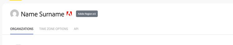 Example of profile with a region