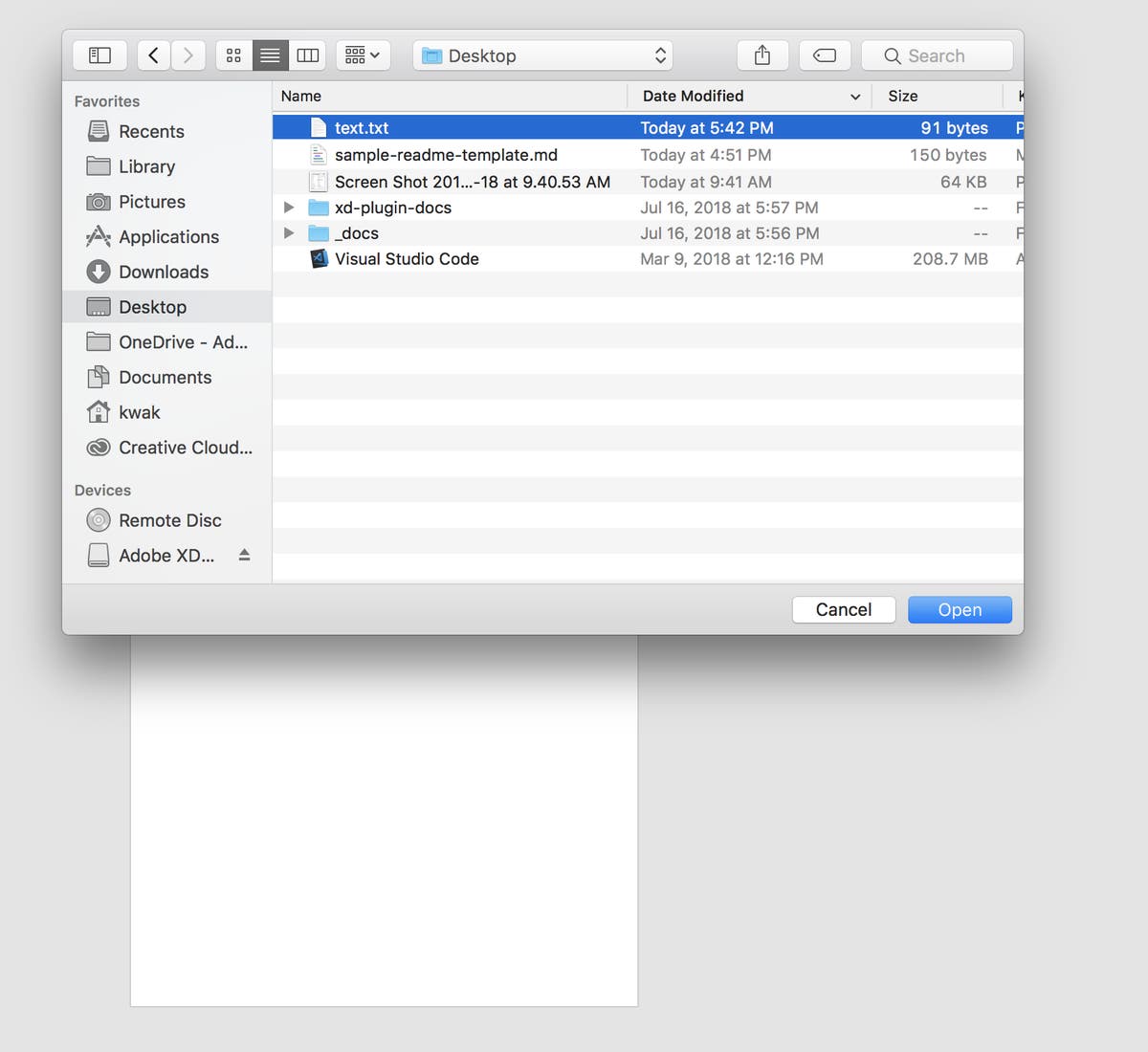 How to read a file